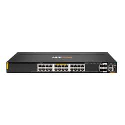 HPE Aruba Networking CX 6300M 24p Smart Rate 1G/2.5G/5G Class6 PoE 4p SFP56 50G TAA Switch