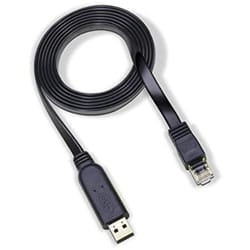 HPE Aruba Networking USBA-RJ45 PC-to-Switch PIN6TX-3RX 2.5m Cable