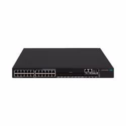 HPE Networking Comware Switch 24p SFP 1G 4p SFP+ 1G/10G 1-slot 2xFan 2xPSU TAA 5520HI