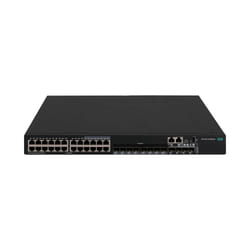 HPE Networking Comware Switch 24p SFP 1G 4p SFP+ 1G/10G 1-slot 2xFan 2xPSU TAA 5520HI