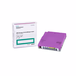 HPE Storage LTO-10 Ultrium 75TB WORM Custom Labeled 20 Data Cartridges with Cases