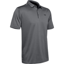 Under Armour Mens UA Tech Polo Lg gray