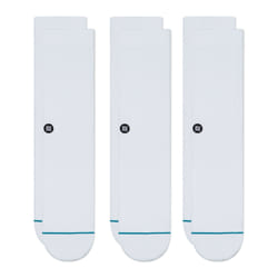 Stance Icon 3 Pack Female Crew socks White 3 pair(s)