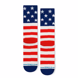 Stance The Americana Crew Socks [3 Pack] (Large)