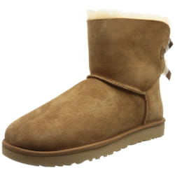 Ugg Womens Mini Bailey Bow Ii Boot  chestnut  5