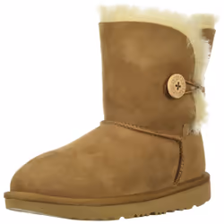 UGG Unisex-Child Bailey Button Ii Boot Chestnut 07