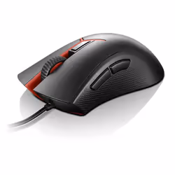 Lenovo GX30L02674, Right-hand, Optical, USB Type-A, 4000 DPI, Black, Red