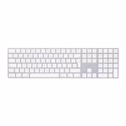 Apple MQ052N/A, Full-size (100%), Wireless, Bluetooth, QWERTY, White