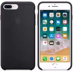 Apple MQGW2ZM/A mobile phone case 14 cm (5.5") Skin case Black