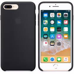Apple MQGW2ZM/A mobile phone case 14 cm (5.5") Skin case Black