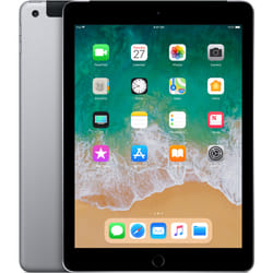 Apple iPad 6th Gen 9.7in Wi-Fi + Cellular 128GB - Grey