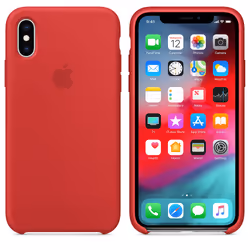 Apple MRWC2ZM/A mobile phone case 14.7 cm (5.8") Skin case Red
