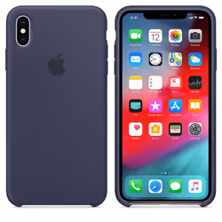 Apple iPhone XS Max Silicone Case - Midnight Blue