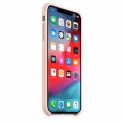 Apple MTFD2ZM/A Skin case iPhone XS Max silicone Pink, Sand - Additional view 5