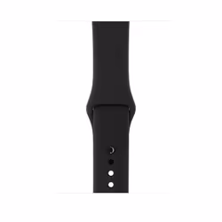 Apple Watch AppleВ SeriesВ 3 GPS, 38mm Space Grey Aluminium Case with Black Sport Band