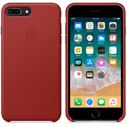 Apple MQHN2ZE/A mobile phone case 14 cm (5.5") Skin case Red