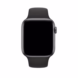 Apple 44mm Black Sport Band - S/M & M/L