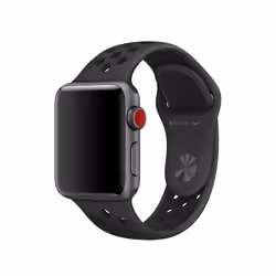Apple 38mm Anthracite/Black Nike Sport Band – S/M & M/L