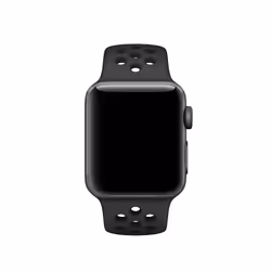 Apple 38mm Anthracite/Black Nike Sport Band – S/M & M/L