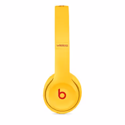 Apple Beats Solo 3 Headset Wireless Head-band Calls/Music Yellow