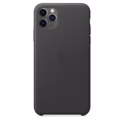 Apple iPhone 11 Pro Max Leather Case - Black