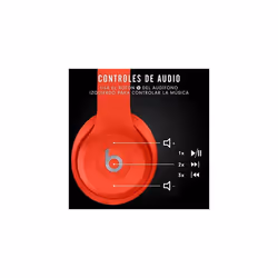 Beats by Dr. Dre - Solo Wireless On-Ear Headphones - (PRODUCT)RED Citrus Red