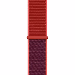 Apple MXHV2ZM/A, Band, Smartwatch, Red, Apple, Apple Watch, Nylon