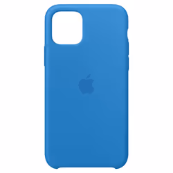 Apple iPhone 11 Pro Silicone Case - Surf Blue, Cover, Apple, Apple iPhone 11 Pro, 14.7 cm (5.8"), Blue