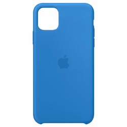 Apple iPhone 11 Pro Max Silicone Case - Surf Blue, Cover, Apple, Apple iPhone 11 Pro Max, 16.5 cm (6.5"), Blue