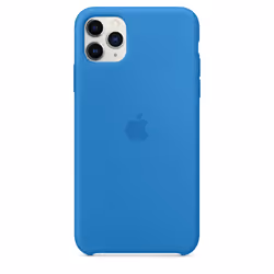 Apple iPhone 11 Pro Max Silicone Case - Surf Blue