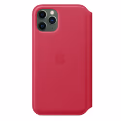 Apple iPhone 11 Pro Leather Folio - Raspberry