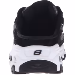 Skechers Sport Women's D'lites Resilient Slip-On Mule Sneaker  Black/W