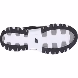 Skechers womens D'lites Resilient Fashion Sneaker  Black/White  11 US