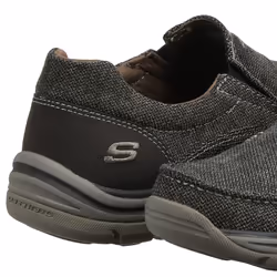 Skechers Men's Expected Avillo Moccasin  Dark Brown  12 Medium US