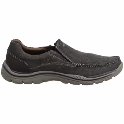 Skechers Men's Expected Avillo Moccasin  Dark Brown  12 Medium US