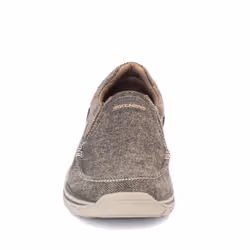 Skechers Men's  Expected Avillo Slip on Shoe Dark Brown 15 M