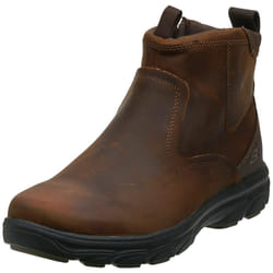 Skechers USA Men's Resment Korver Chukka Boot Dark Brown 9.5 M US