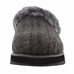 Skechers BOBS Women's Keepsakes - Ice Angel Slipper  Charcoal  7.5 M U