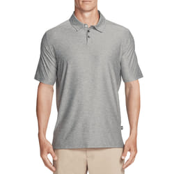 Skechers Golf Mens Pine Valley Classic Breathable Performance Polo Shirt - S, Heather Charcoal