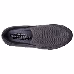 Skechers Men's Expected Gomel Slip-On Loafer  Grey  8.5 M US