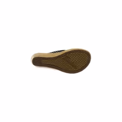Skechers Cali Women's Beverlee Delighted Wedge Sandal black 9 M US