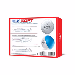 Callaway Hex Soft Golf Balls, White