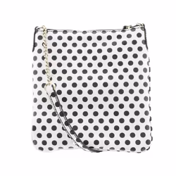 Guess Britta Mini Polka Dot Crossbody Handbag