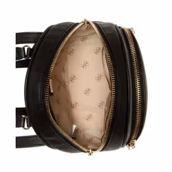 GUESS Womens Manhattan Backpack  Black  One Size US