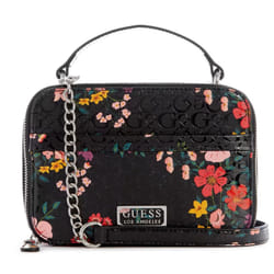 GUESS Factory Women's Mirabelli Floral Logo Mini Crossbody