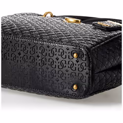 GUESS Nerina Small Noel Tote  Black