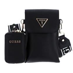 GUESS Latona Flap Chit Chat  Black