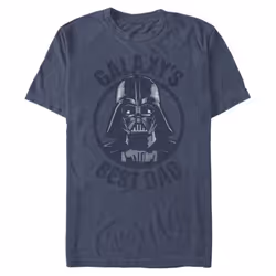 Star Wars Men's Darth Vader Space Father T-Shirt Gray Heather X-Large