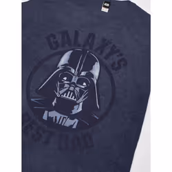 Star Wars Men's Darth Vader Space Father T-Shirt Gray Heather  X-Large