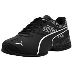 PUMA Men's Tazon 6 FM Shoes  Black/Black  11 M